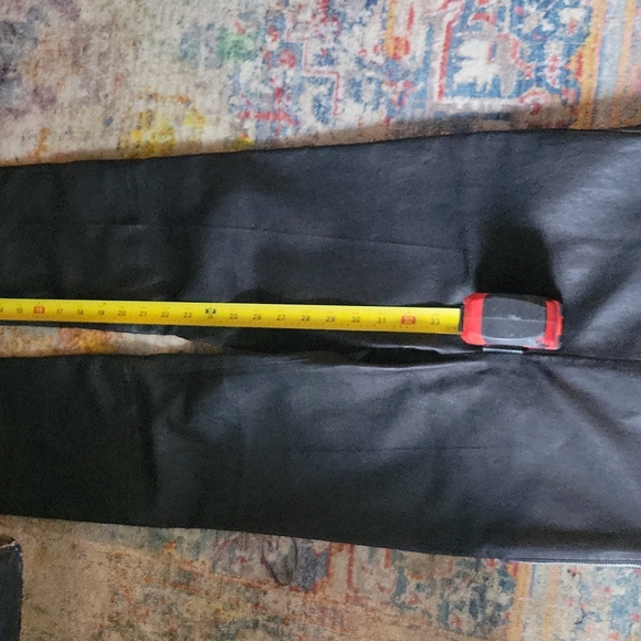 SOLD NWT Helmut Lang high rise bootcut leather pant ladies size 6N - Picture 16 of 16